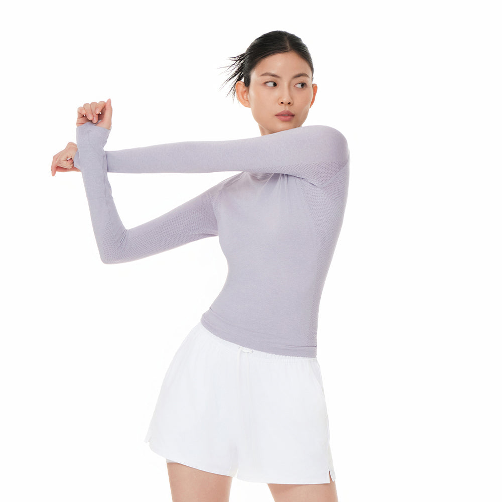 Skin Feel Slim Fit Long Sleeve