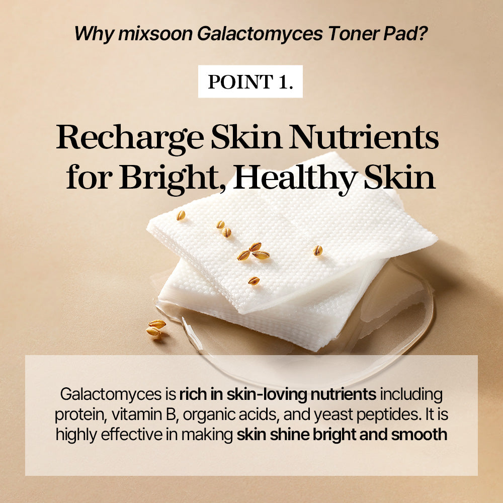 mixsoon Galactomyces Toner Pad