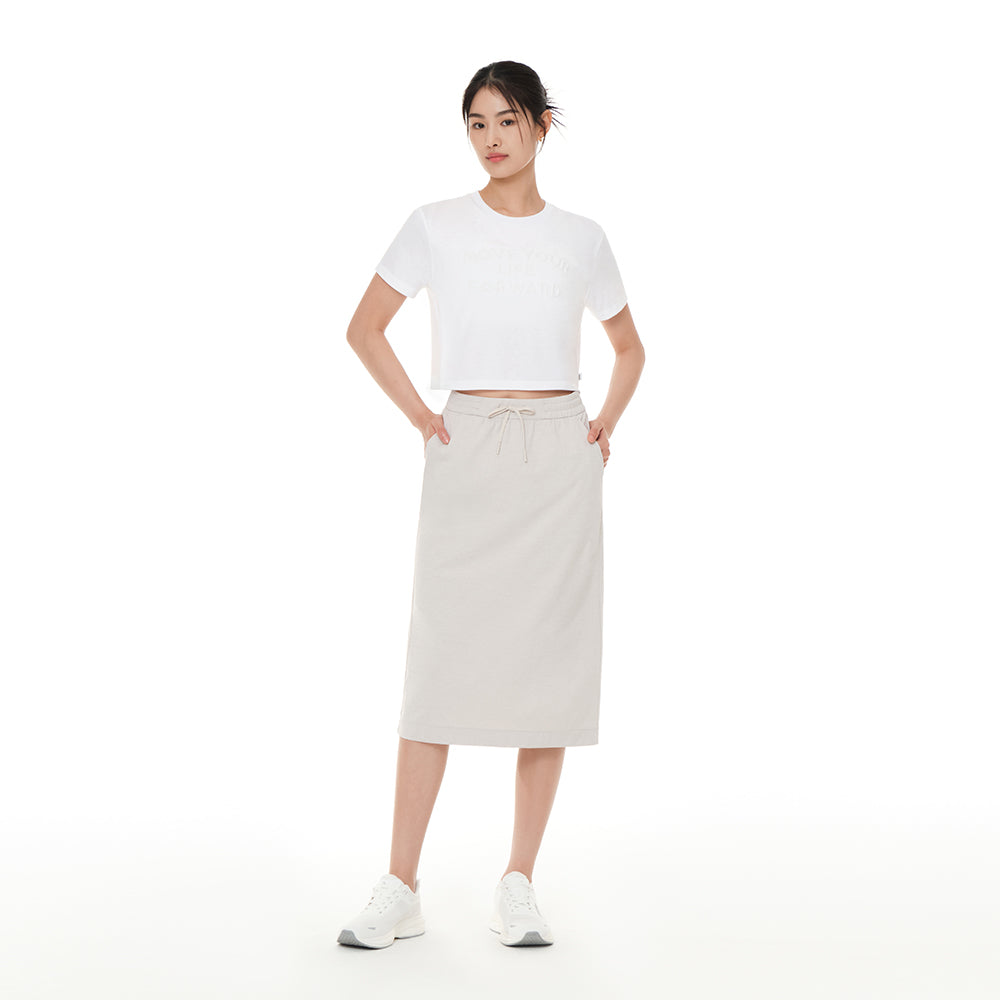 Airessential Move Your Life Forward Cropped Short Sleeve