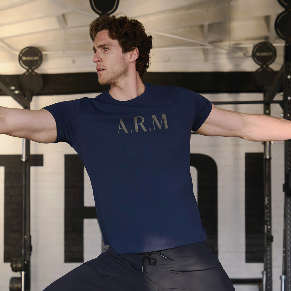 [3 FOR S$75] Men's Airy Fit A.R.M Athletic Fit Short Sleeve
