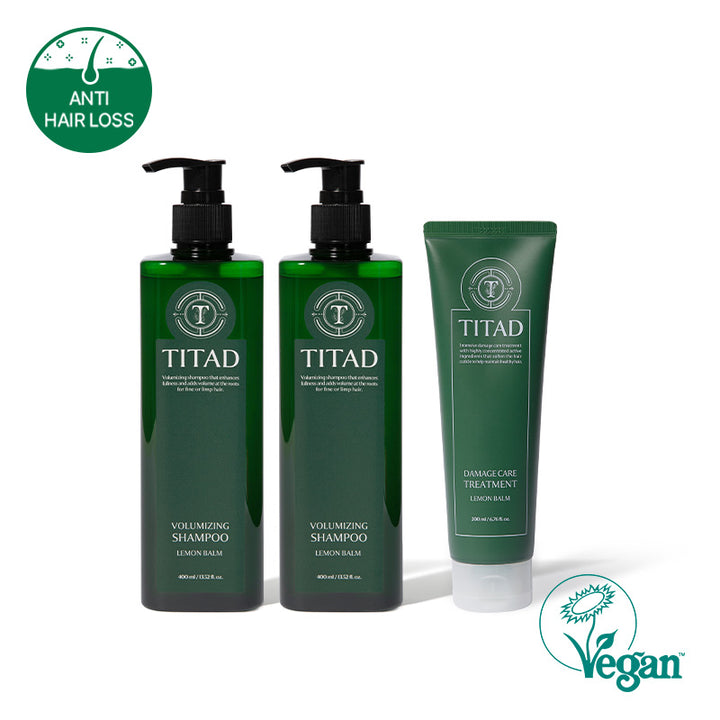 TITAD Lemon Balm Volumize & Hydrate Trio