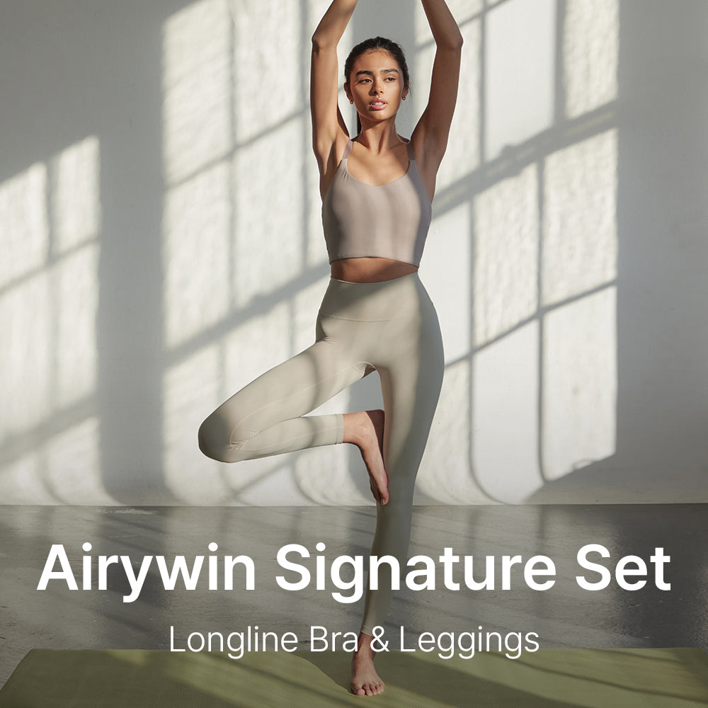 Airywin Signature Set (Longline Bra + Leggings)