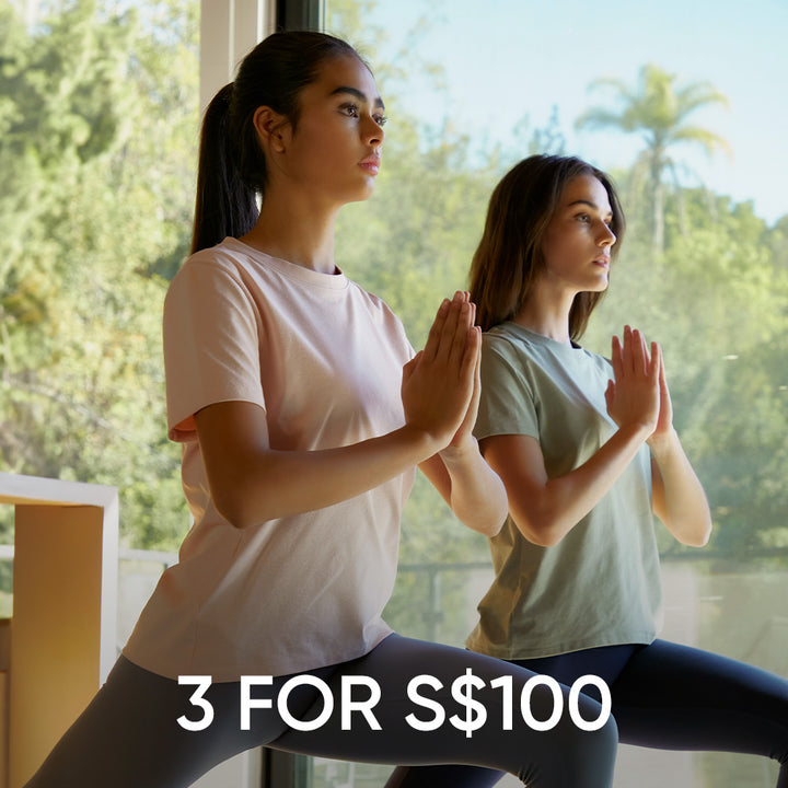 [3 FOR S$100] Airy Fit Standard Fit Short Sleeve