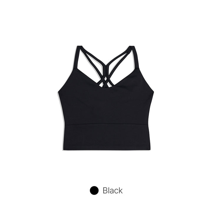 Be-Free Twist Back Longline Bra