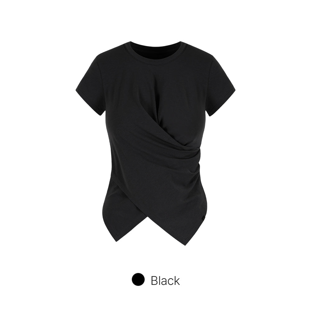 Cross Wrap Short Sleeve