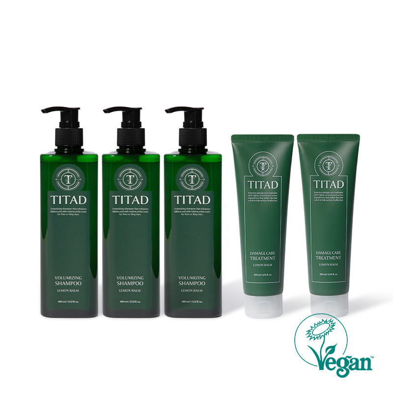 [Secret Offer] TITAD Lemon Balm Family Hair Care Set