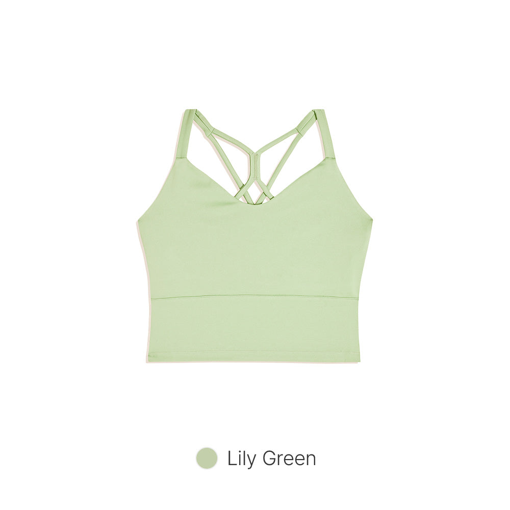 Be-Free Twist Back Longline Bra