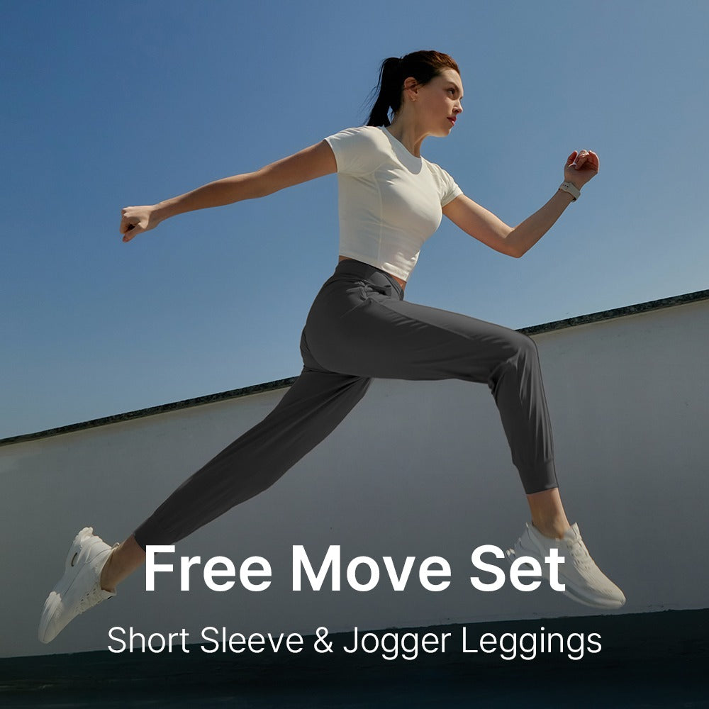 Free Move Set (Short Sleeve & Jogger Leggings)